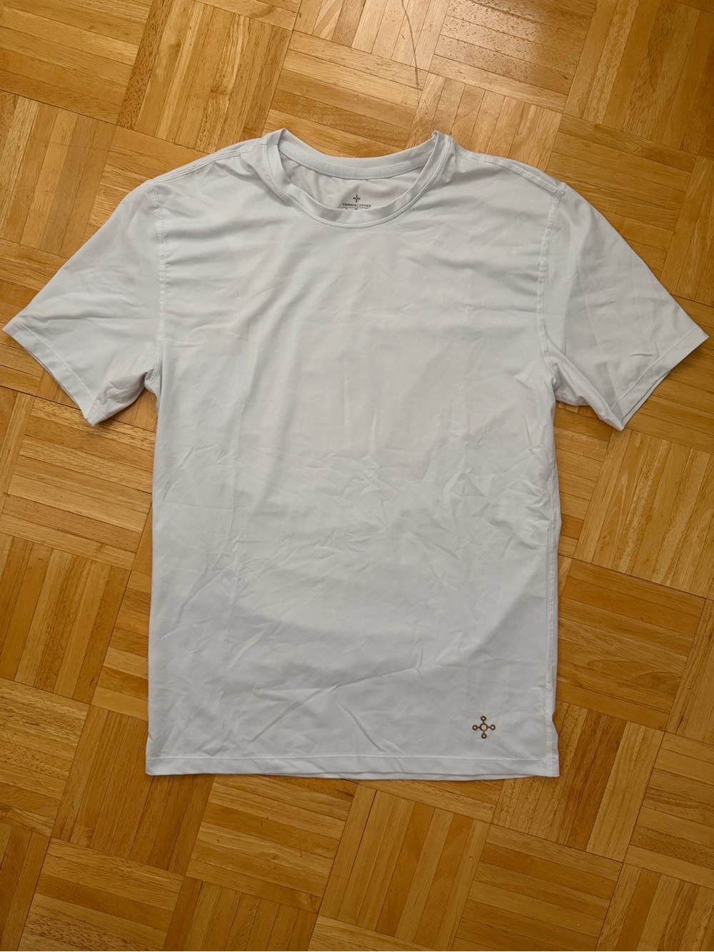 Tommie Copper Men’s XL White Compression Shirt Copper Znergy Infrared